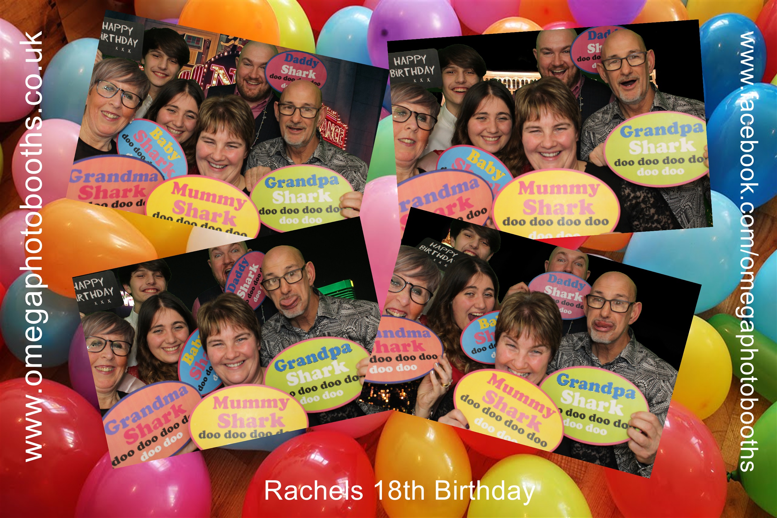 Rachel's 18th birthday and family Christmas get together | View more photos from the event at gallery.omegaphotobooths.co.uk/u/Omega-Photobooths/Rachels-18th-birthday-and-family-Christmas-get-together